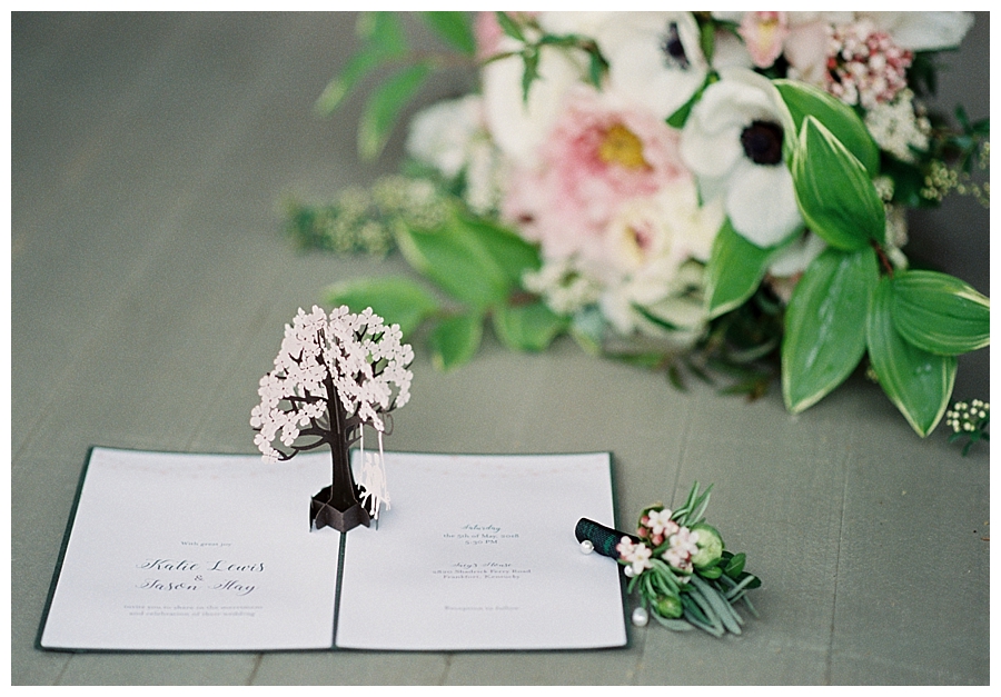 kentucky wedding, kentucky farm wedding, rainy wedding, documentary wedding photographer, film photographer, southern weddings, southern wedding invite, pop up wedding invite