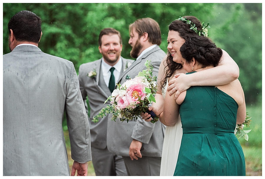 kentucky wedding, kentucky farm wedding, rainy wedding, documentary wedding photographer, film photographer, southern weddings