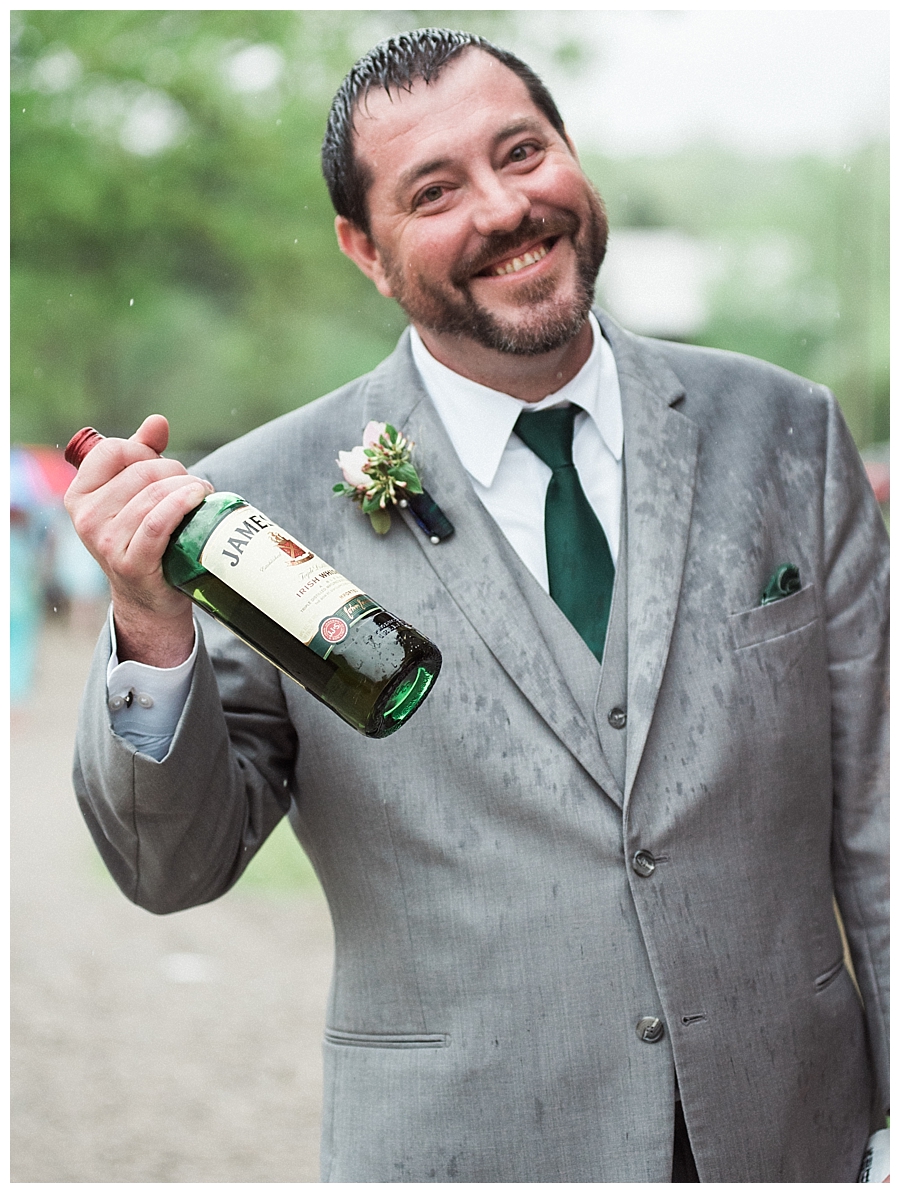 kentucky wedding, kentucky farm wedding, rainy wedding, documentary wedding photographer, film photographer, southern weddings, best man