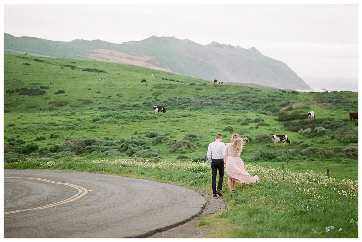 point reyes engagement, destination engagement session, point reyes elopement photographer, point reyes engagement photographer, california elopement photographer, film engagement session