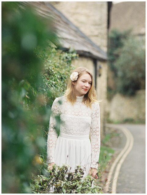 Bridal Inspiration In a Medieval Village | Castle Combe, England ...