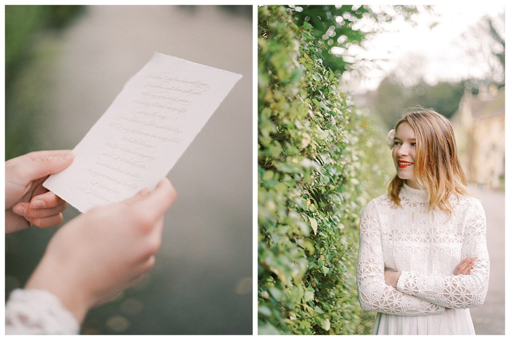 fine art destination wedding photographer, castle combe england, The Manor House, England Elopement, Tiger Lily Invitations, Xsperience Photography