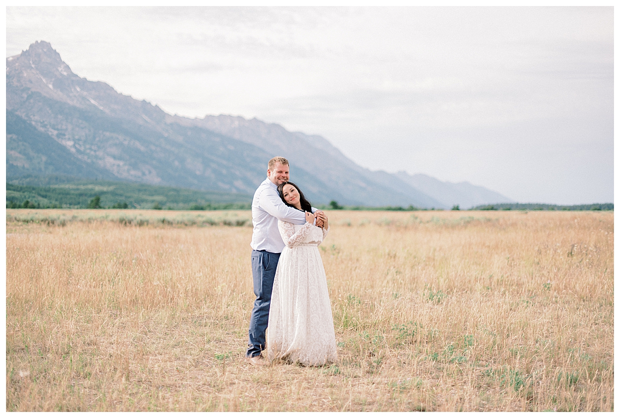 Grand Tetons Wedding, Destination wedding Photographer out west, mountain elopement