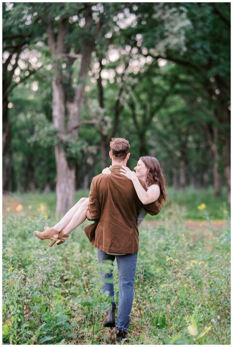 Fall engagement session in Minnesota