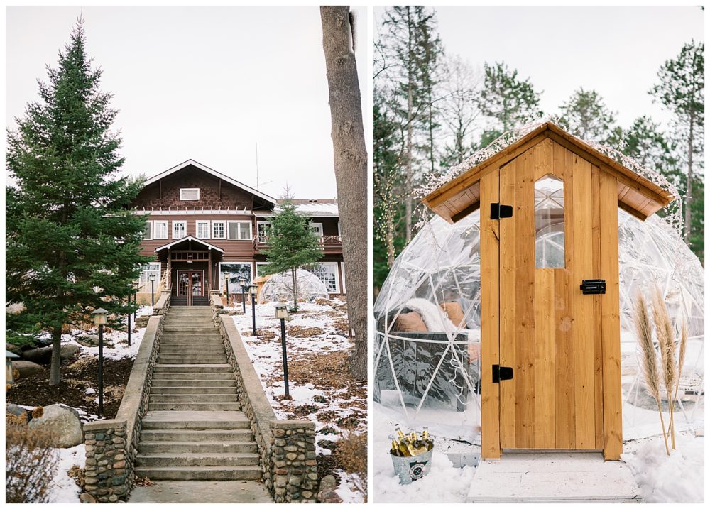 An Igloo Elopement At Grand View Lodge Nisswa Mn • Xsperience