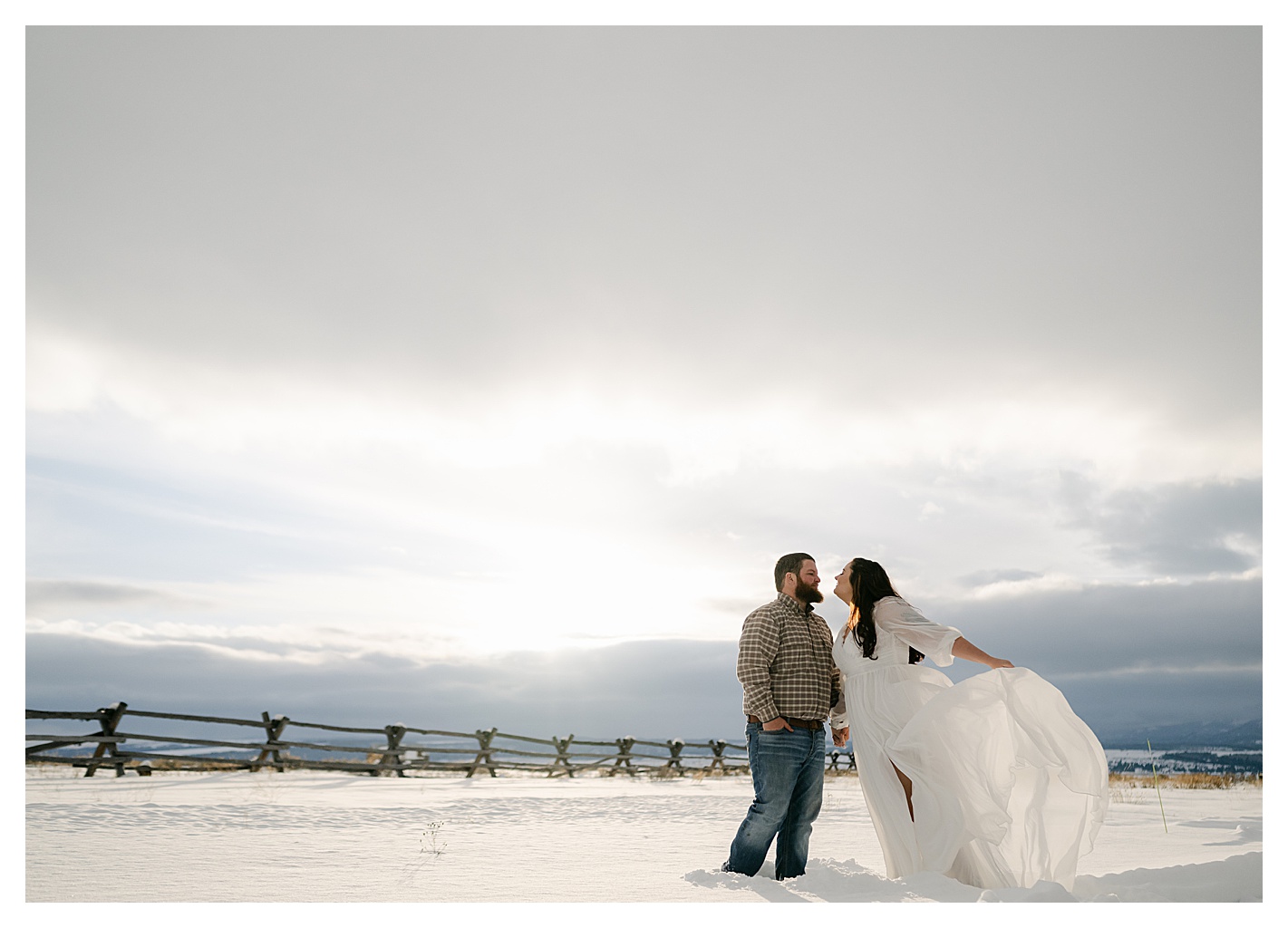 Photo of Montana Cabin Winter Elopement • Xsperience Images